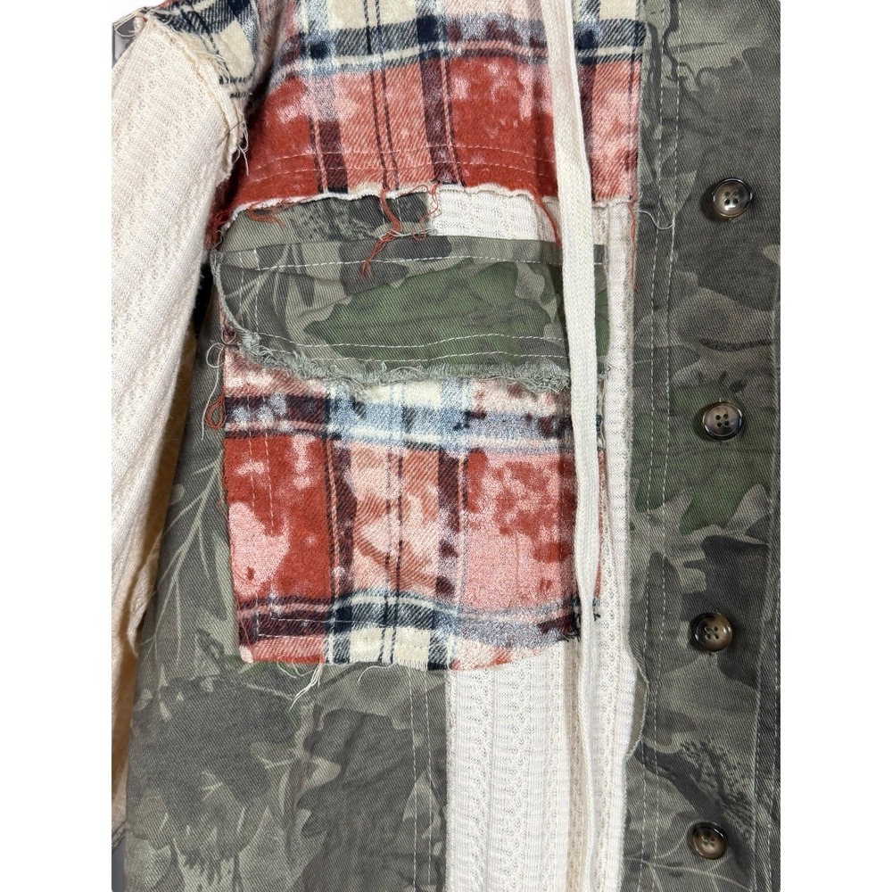 POL Multicolor Patchwork Hoodie - image 5